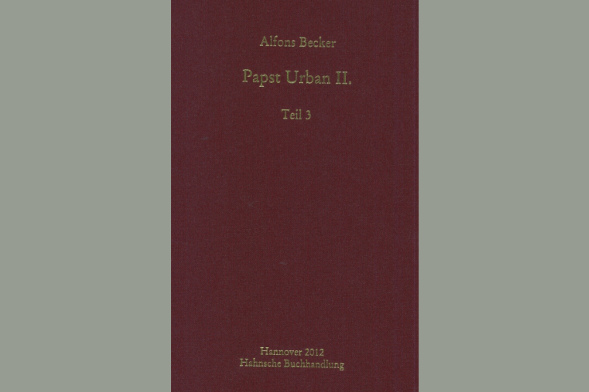 Alfons Becker, Papst Urban II. (Teil 3)