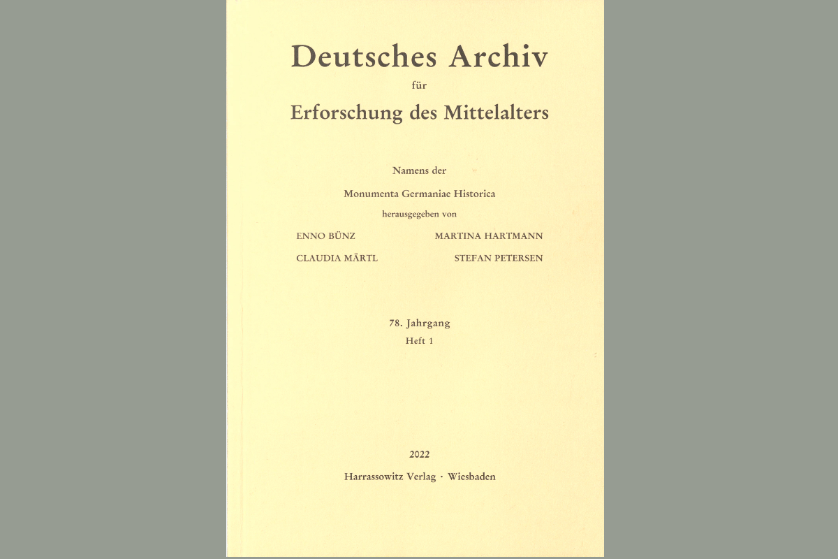 Deutsches Archiv: Heft 78,1