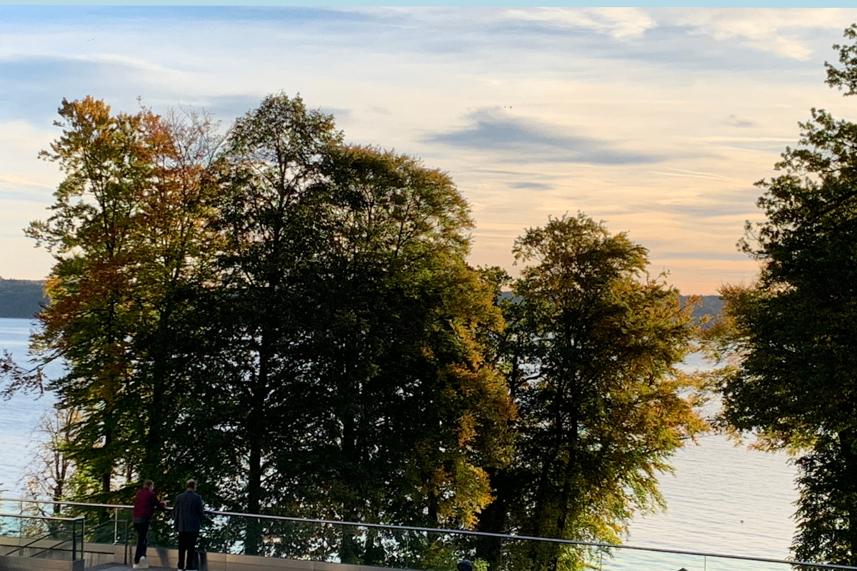 The inspirational view over Lake Starnberg contributed to making the conference highly productive.